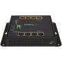 StarTech.com Switch industriale a 8 porte Gigabit PoE - 4 x PoE+ 30W - Power Over Ethernet - Switch gestito GbE Layer/L2 in meta