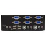 StarTech.com Switch Commutatore a 2 porte - KVM USB 2.0 a doppio VGA con Hub USB a 2 porte e 3,5mm audio