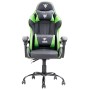 iTek Gaming Chair RHOMBUS PF10 - PVC, Doppio Cuscino - Nero/Verde