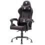 iTek Gaming Chair RHOMBUS FF10 - Tessuto, Doppio Cuscino - Nero/Nero