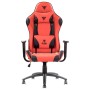 iTek Gaming Chair PLAYCOM PM20 - PVC, Doppio Cuscino - Rosso/Nero