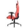 iTek Gaming Chair PLAYCOM PM20 - PVC, Doppio Cuscino - Rosso/Nero