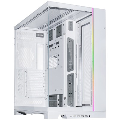 Lian Li O11 Dynamic EVO XL, Full-Tower, Vetro Temperato - Bianco