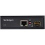 StarTech.com Media Converter fibra ottica a Ethernet - Convertitore industriale da fibra a rame - 1Gbps SFP a RJ45/Cat6 - IP-30