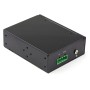 StarTech.com Media Converter fibra ottica a Ethernet - Convertitore industriale da fibra a rame - 1Gbps SFP a RJ45/Cat6 - IP-30