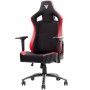 iTek Gaming Chair SCOUT PM30 - PVC e Tessuto, Braccioli 4D - Nero/Rosso