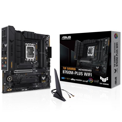 Asus TUF Gaming B760M-Plus WiFi, Intel B760 Mainboard - Socket 1700, DDR5