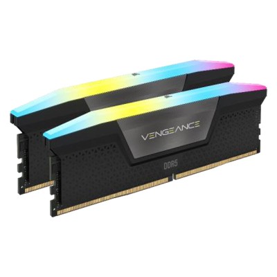 Corsair Vengeance RGB DDR5 7200MHz C34, Nero - 32GB (2x16GB) Intel 700 Series