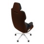 Thermaltake ARGENT E700 Gaming Chair Vera Pelle Design by Porsche - Saddle Brown