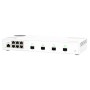 QNAP QSW-M2106-4S switch di rete Gestito L2 2.5G Ethernet (100/1000/2500) Bianco