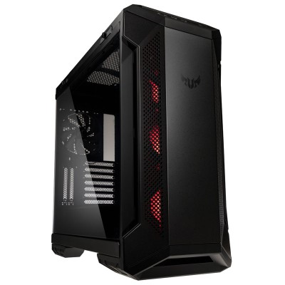 Asus TUF Gaming GT501 Case, Vetro Temperato, RGB - Nero