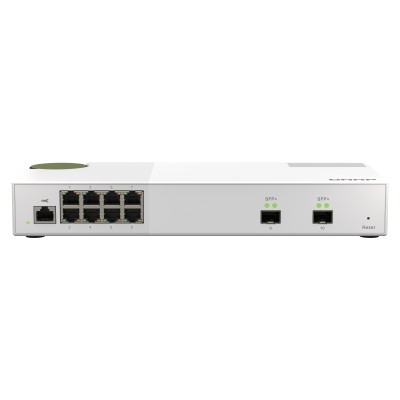 QNAP QSW-M2108-2S switch di rete Gestito L2 2.5G Ethernet (100/1000/2500) Grigio