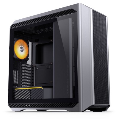 Jonsbo D500 E-ATX, Full Tower, Vetro Temperato - Argento