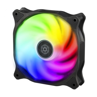 Silverstone Air Blazer AAT-AB120R-ARGB Radiator Fan, Nero - 120 mm