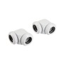 Corsair Hydro X Raccordi XF Hardline 90 / 12 - 2x, Bianco