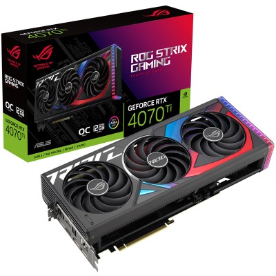 Asus GeForce RTX 4070 Ti ROG Strix O12G, 12GB GDDR6X, DLSS 3