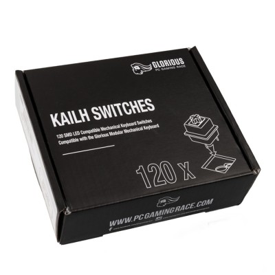 Glorious PC Gaming Race Kailh Box Red Switch - 120 pezzi