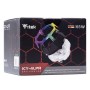 iTek ICY-4LPR CPU Cooler, RGB Rainbow, Low Profile - Nero