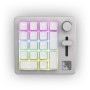 Glorious PC Gaming Race GMMK Wireless Numpad, Fox Swith - Grigio/Bianco