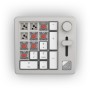 Glorious PC Gaming Race GMMK Wireless Numpad, Fox Swith - Grigio/Bianco