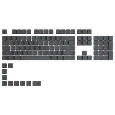 Glorious PC Gaming Race  GPBT Keycaps - 114 Tasti in PBT, ANSI, Layout US, Black Ash