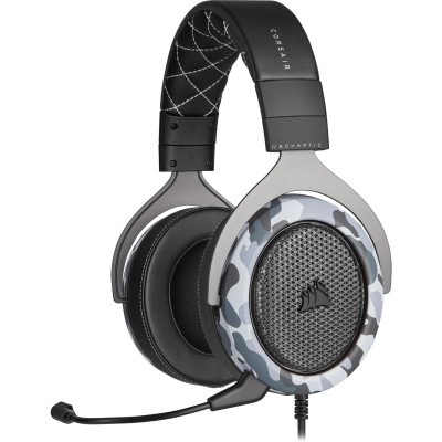 Corsair HS60 HAPTIC Stereo Gaming Headset con Haptic Bass - Camo