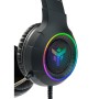 iTek H430 Gaming Headset, Virtual 7.1, Sette Colori LED+RGB - Nero