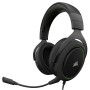 Corsair HS50 PRO Stereo Cuffie Gaming con Microfono - Verde