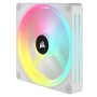 Corsair iCUE LINK QX140 RGB Series, Ventola PWM - 140mm, Bianca