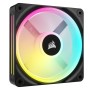 Corsair iCUE LINK QX120 RGB Series, Ventola PWM, Kit 3 Ventole - 120mm, Nero