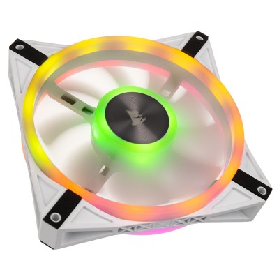 Corsair QL Series QL140 RGB LED, 140mm - No Controller - White