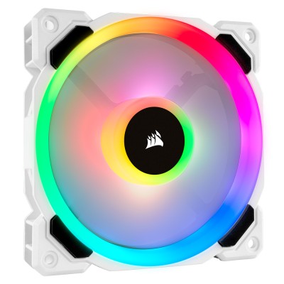 Corsair LL Series LL120 RGB LED Bianca, 120mm - No Controller