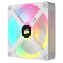 Corsair iCUE LINK QX120 RGB Series, Ventola PWM - 120mm, Bianca