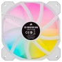 Corsair iCUE SP120 RGB ELITE Performance 120mm PWM Fan, White - 120 mm