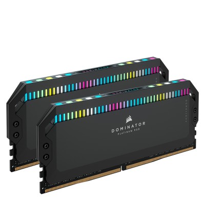 Corsair Dominator Platinum RGB DDR5 6000MHz C30, Nero - 32GB (2x16GB)