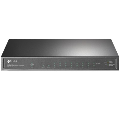 TP-Link TL-SG1210P Non gestito Gigabit Ethernet (10/100/1000) Supporto Power over Ethernet (PoE) Grigio