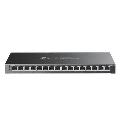 TP-Link TL-SG2016P switch di rete L2/L3/L4 Gigabit Ethernet (10/100/1000) Supporto Power over Ethernet (PoE) Nero