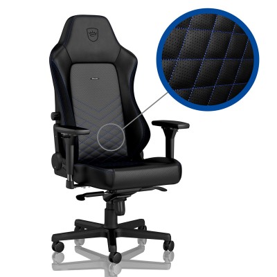 noblechairs HERO Gaming Chair - Nero/Blu