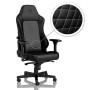 noblechairs HERO Gaming Chair - Nero/Platino