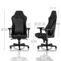 noblechairs HERO Gaming Chair - Nero/Platino