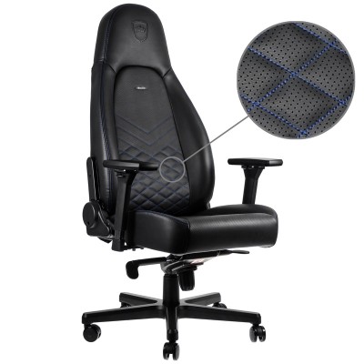 noblechairs ICON Gaming Chair - Nero/Blu