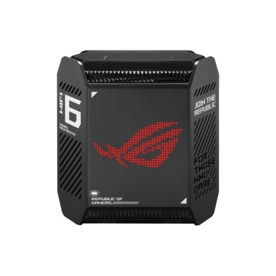 ASUS ROG Rapture GT6 AX10000 AiMesh 1 Pack Banda tripla (2.4 GHz/5 GHz/5 GHz) Wi-Fi 6 (802.11ax) Nero 4 Interno