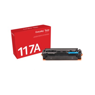 Everyday Toner Ciano compatibile con HP 117A (W2071A), Resa standard