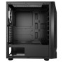 iTek Case THE ROCK EVO, Illuminazione D-RGB - Nero con Finestra