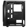 iTek Case THE ROCK EVO, Illuminazione D-RGB - Nero con Finestra