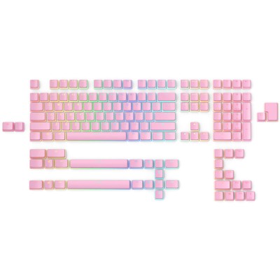 Glorious PC Gaming Race Aura Keycaps V2 - 145 tasti, Layout US - Rosa