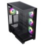 iTek Case Showbui 45B, Middle-Tower, Vetro Temperato - Nero