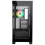 iTek Case Showbui 45B, Middle-Tower, Vetro Temperato - Nero