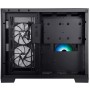 iTek Case DARK CAVE Mini, ARGB, Vetro Temperato - Nero