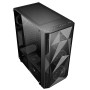 iTek Case SHAKE EVO, Illuminazione D-RGB - Nero con Finestra